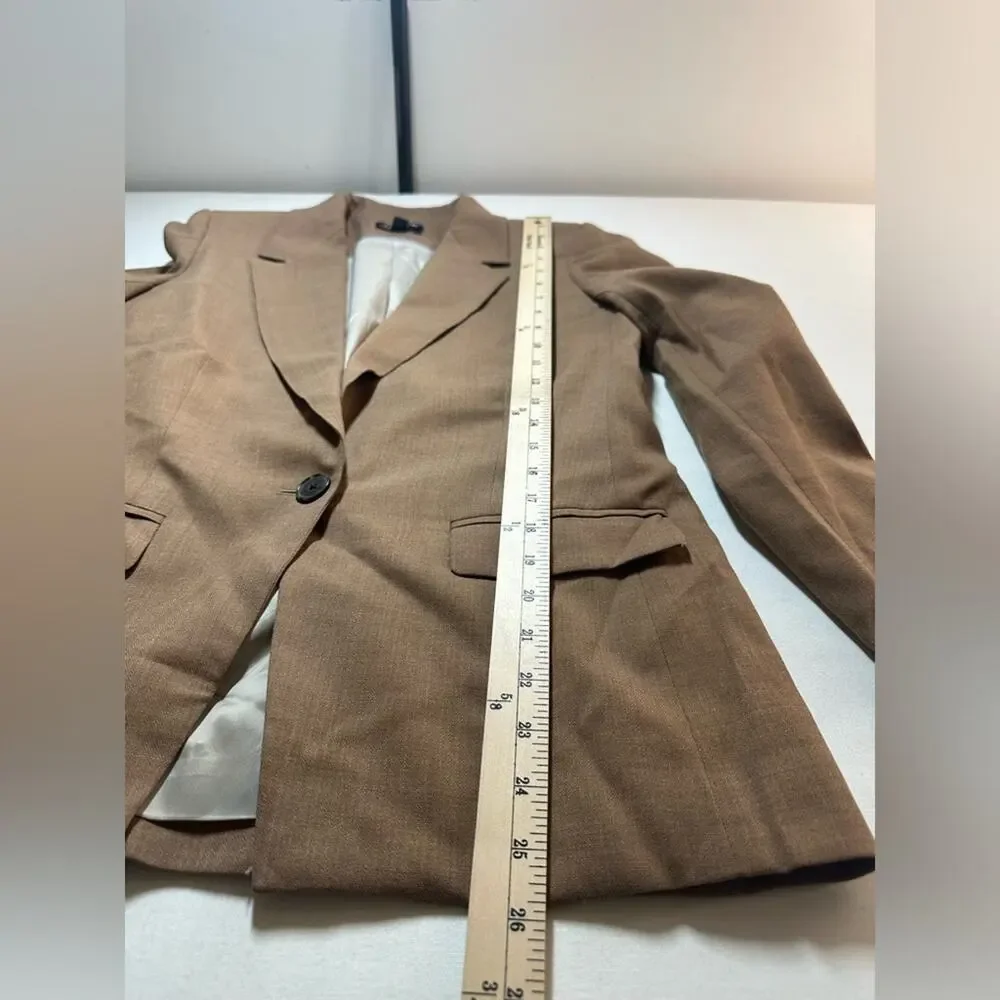 J. Crew Willa Blazer in‎ Italian City Wool Blend Size 2 EUC